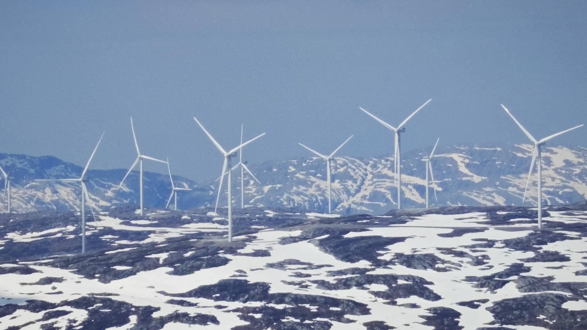 Øyfjellet vindkraftverk