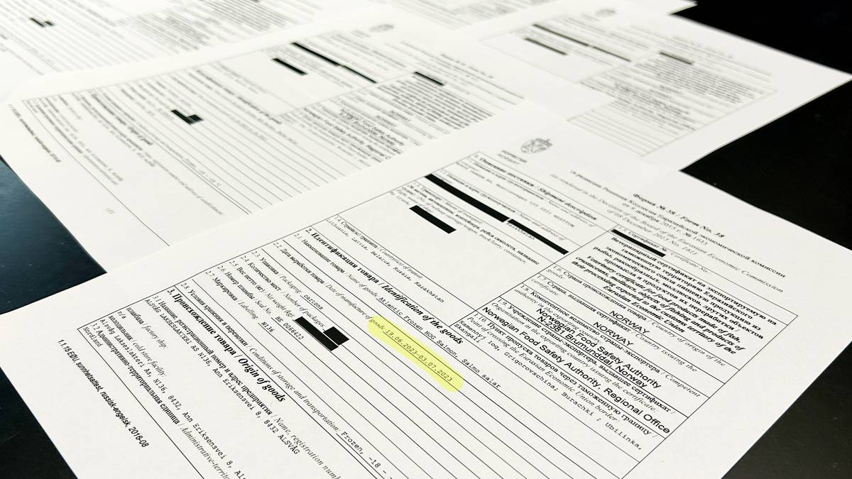 Én bil med laks ble til fem på papiret