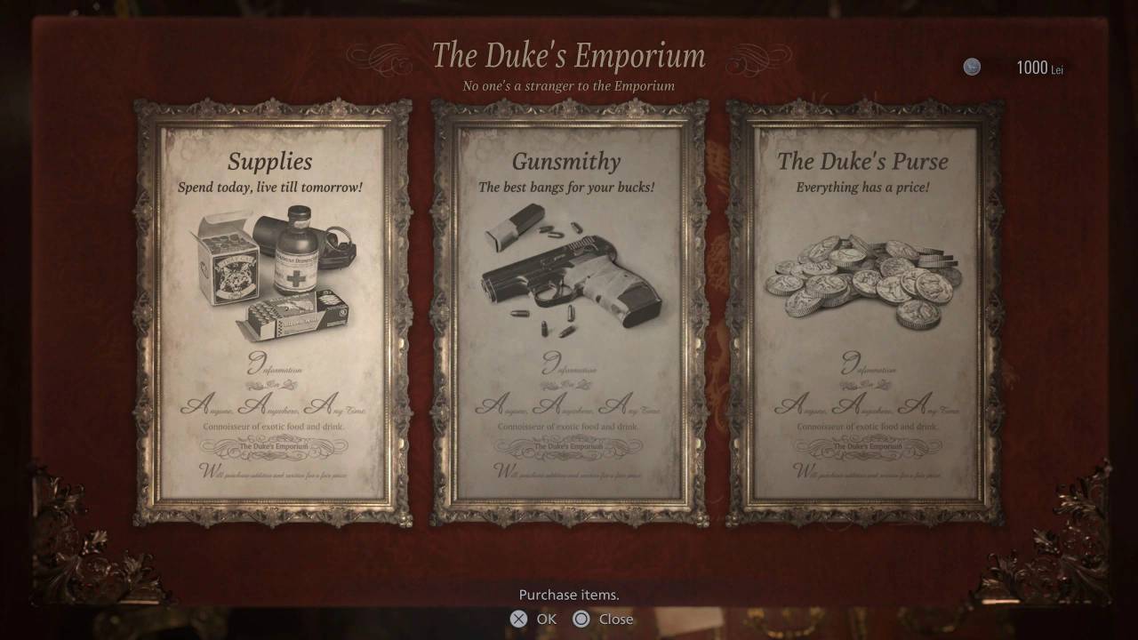 Skjermbilde fra spillet «Resident Evil Village».