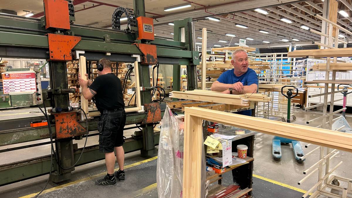 100 employees lose their jobs – Notre window factory in Hemnes closes – NRK Nordland