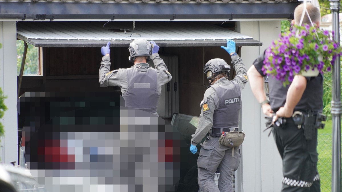 Politiets bombegruppe i Porsgrunn: Mann pågrepet