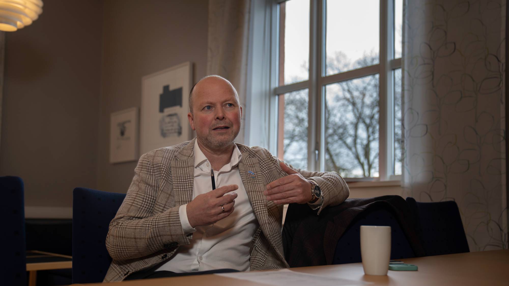 Finansbyråd Kjetil Reinskou (H) i Trondheim kommune forklarer hva Ski-VM koster kommunen. 