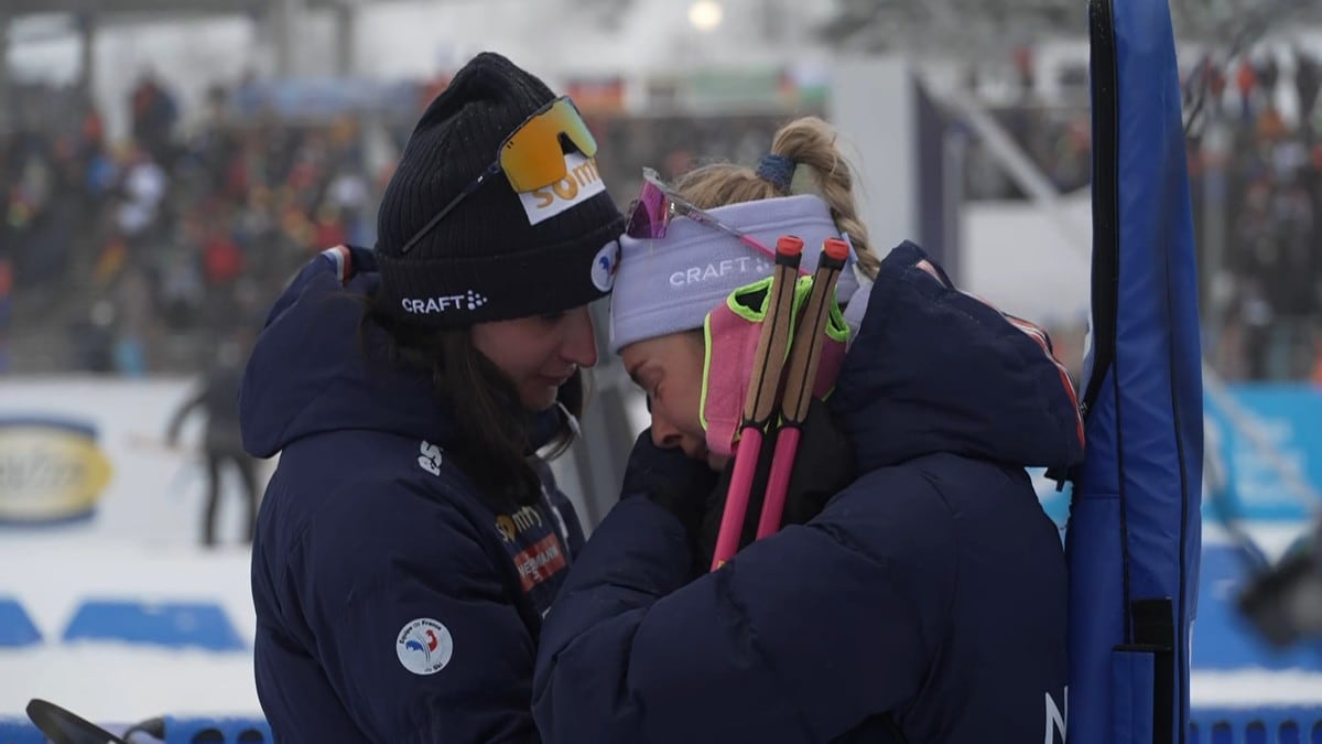 Tandrevold trøstet av Simon i målområdet: – Det er lov å gråte
