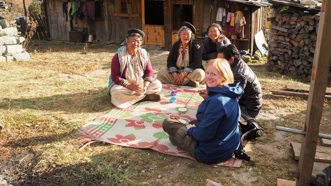 Erika Fatland i Bhutan
