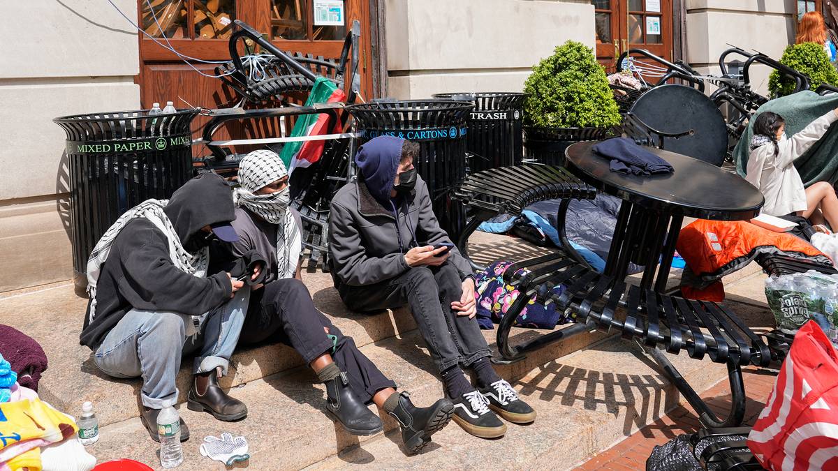 Politiet rykkjer inn på Columbia universitet