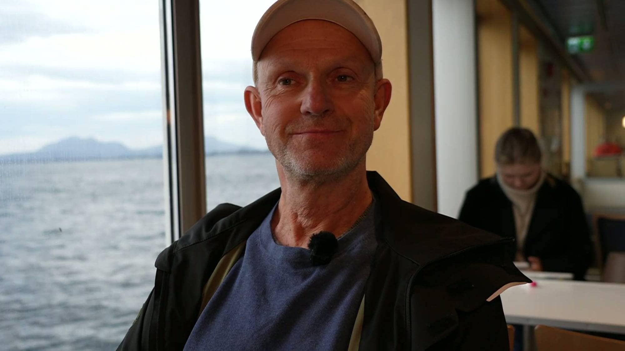 Øyboer og næringsdrivende Halvard Henriksen på Vega
