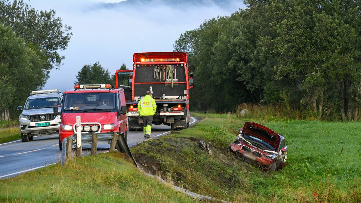 Sendt til sykehus etter utforkjøring i Sortland – NRK Nordland