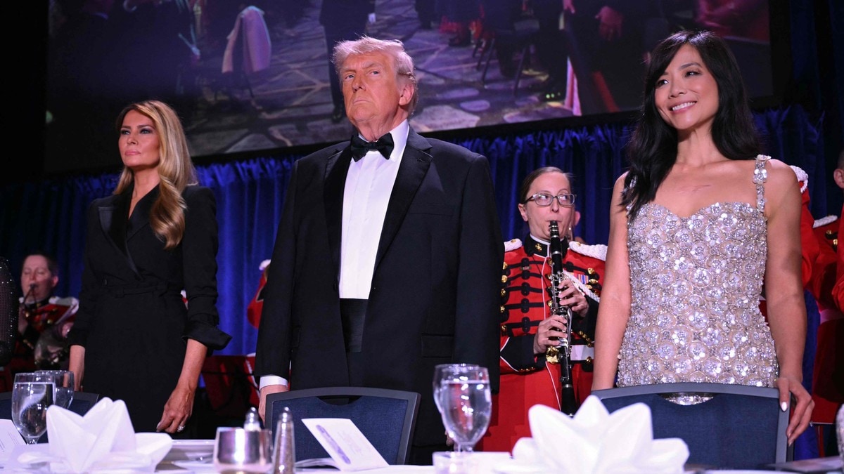 Donald Trump på korrespondentmiddag