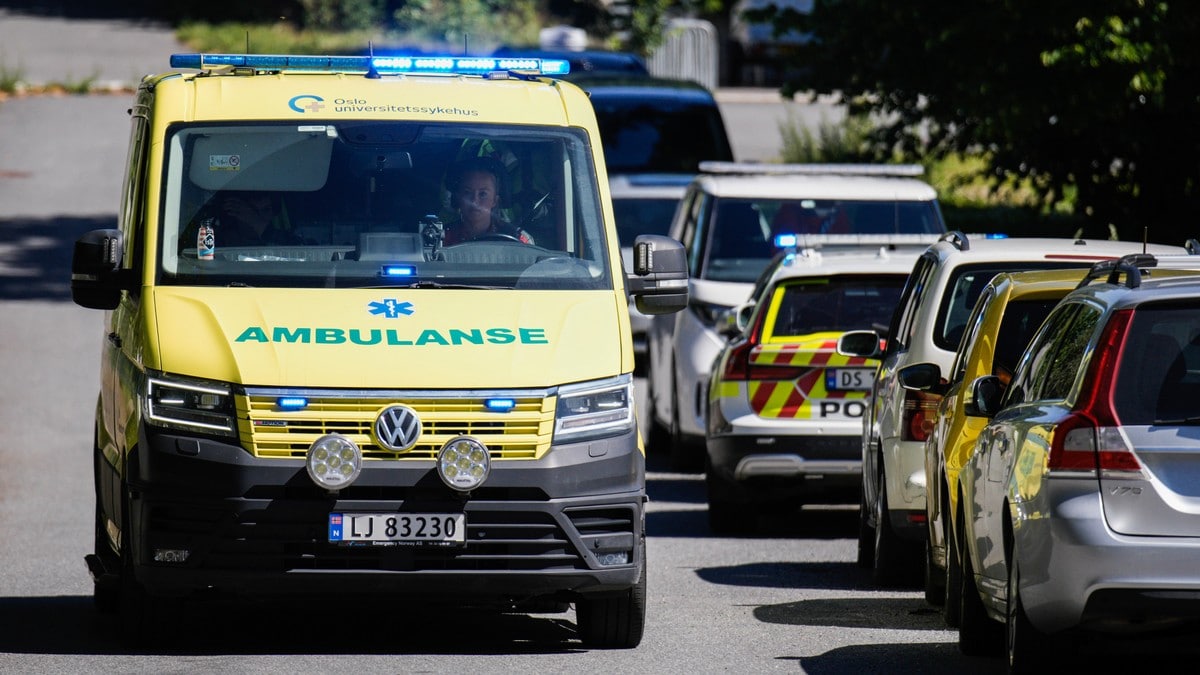 Barn påkjørt på Skullerud i Oslo