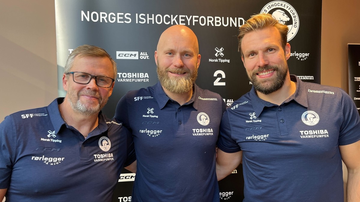 Hockeyveteraner blir nye trenere for landslaget: – Har jo en av drømmene mine
