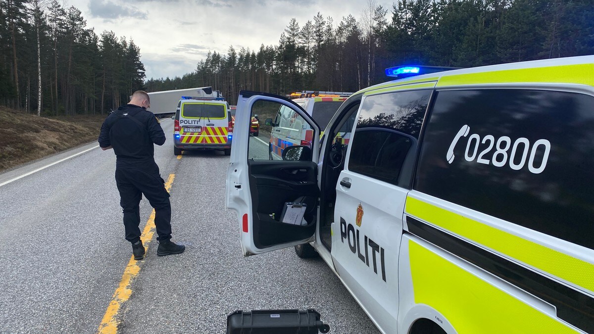 Mann i 40-åra omkom i trafikkulykke i Eidskog