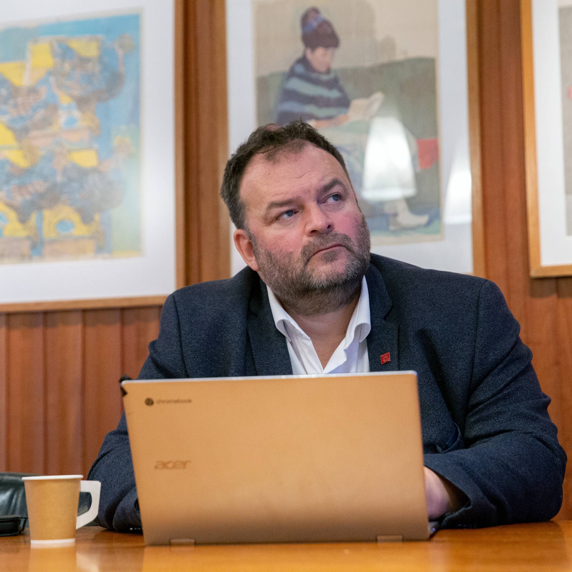 Ordførar Roald Aga Haug i Ullensvang kommune.