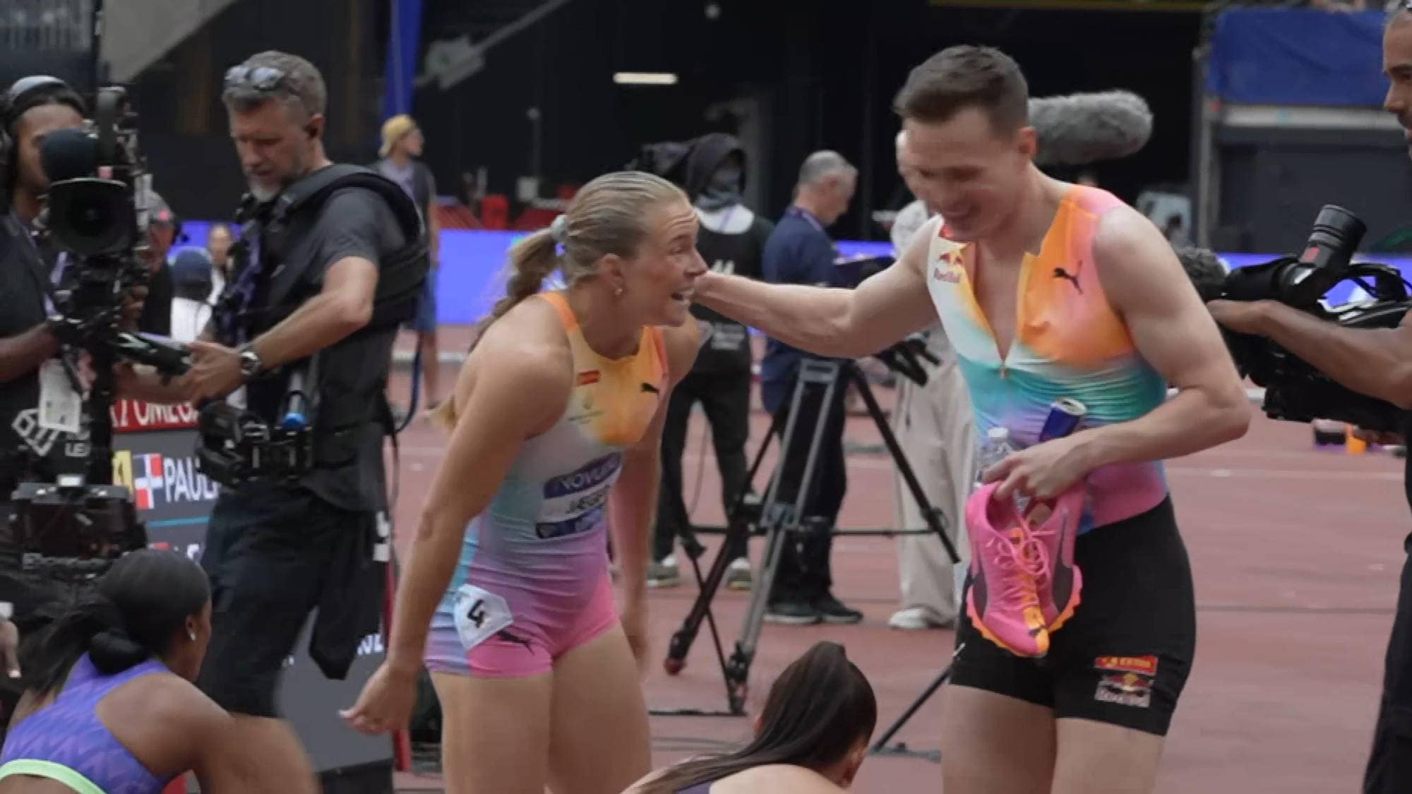 Henriette Jæger jubler etter supertid på 400 m i London