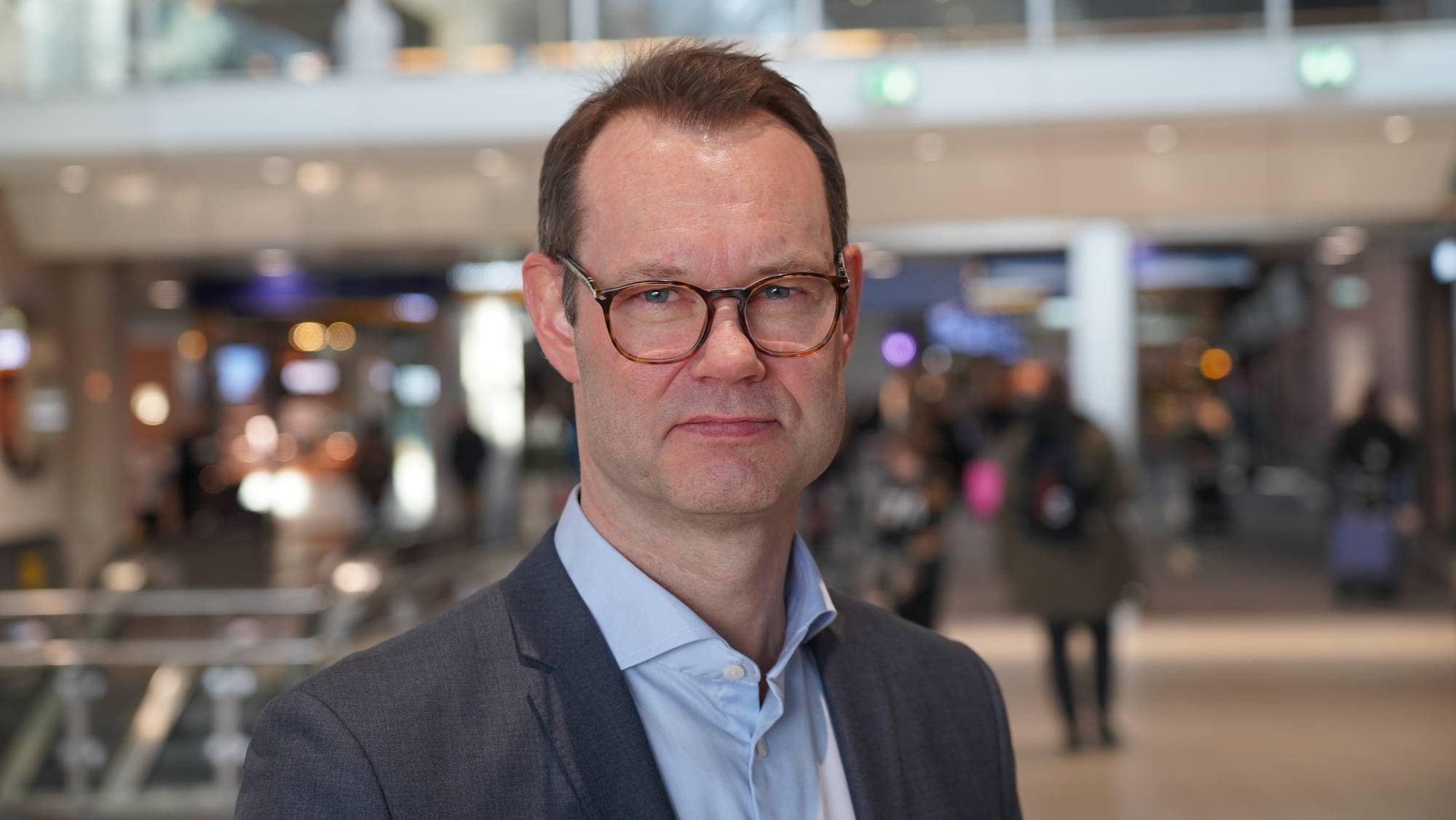 Konserndirektør for persontog i Vy, Erik Røhne. 
