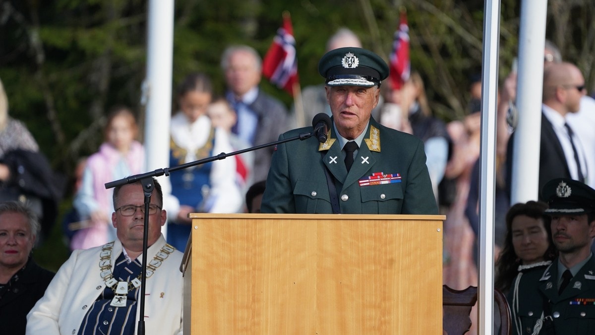 Kong Harald: – Vi må tåle å se urett som er begått