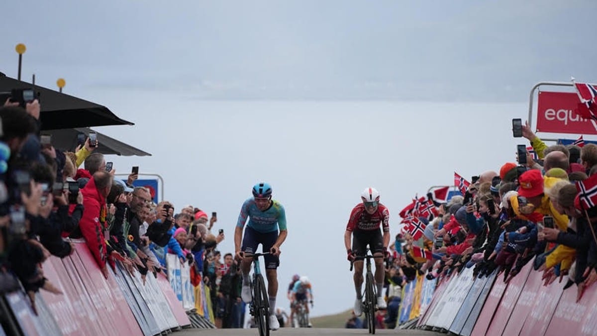 Silva Coussan vant dramatisk klatreetappe og overtar ledelsen i Arctic Race