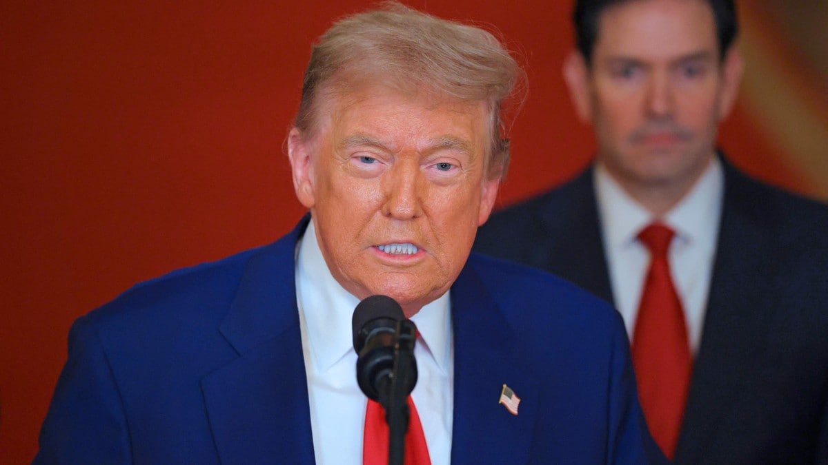 Trump varsler våpenhvile mellom Israel og Iran