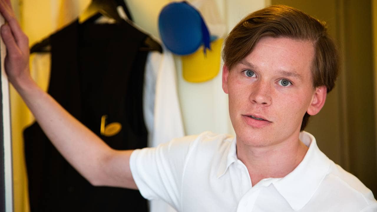 Andreas venter på å få noe å gjøre igjen