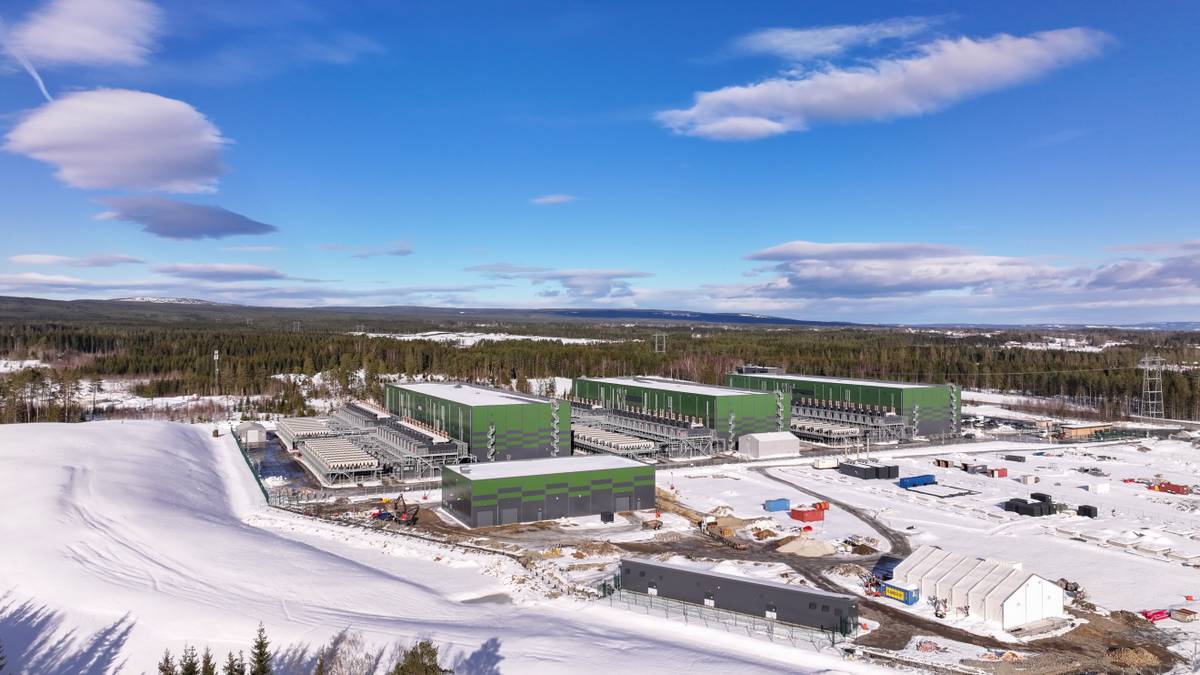 Datasenter økte kommunens klimautslipp med fem prosent