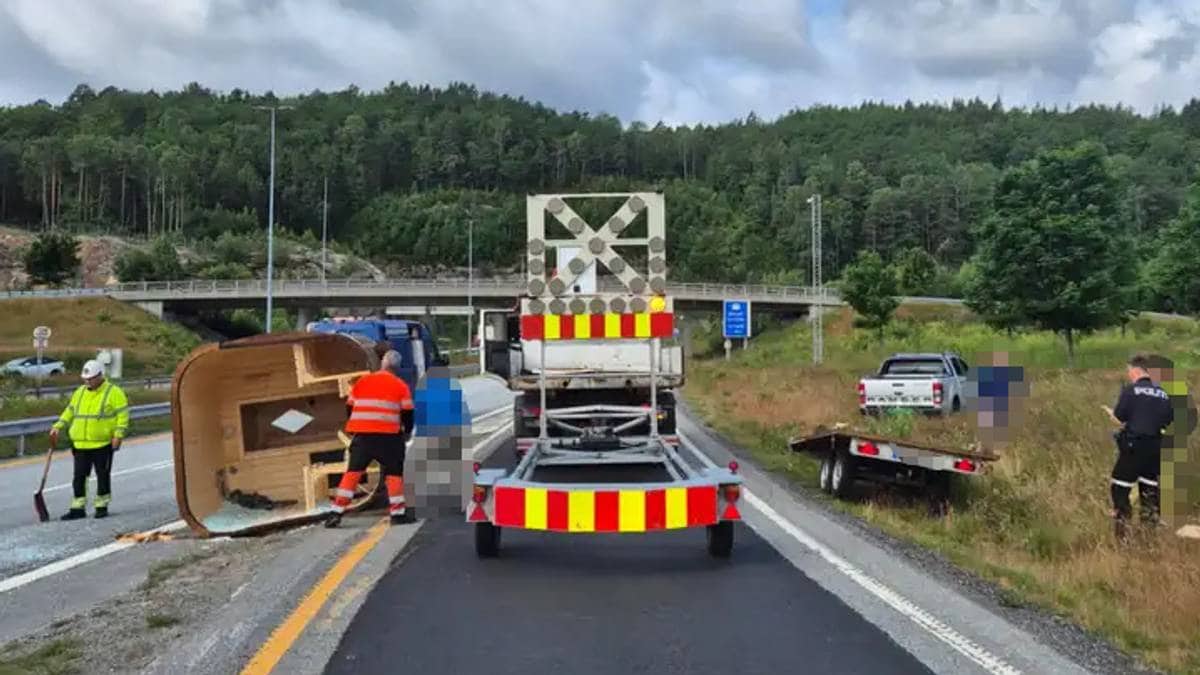 E18 igjen åpen for trafikk