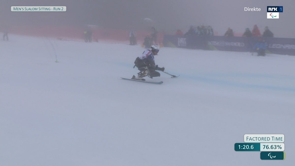 Pedersen tok sølv i slalåm – Norge klarte målet