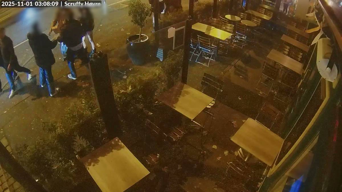 Politiet frigir video av valdshending i Bergen – ber om tips