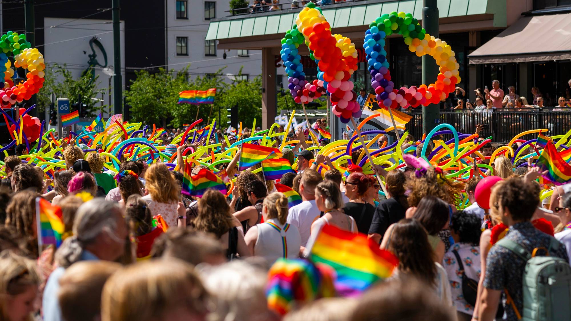 Pride-parade i Oslo.