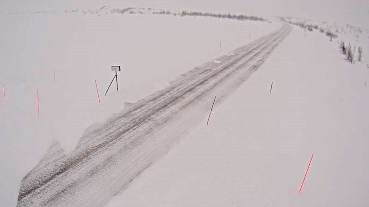 Kolonnekjøring på Saltfjellet og Tosenfjellet – NRK Nordland