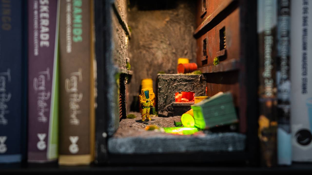 book nook gasslekkasje Ole Martinus Breivik
