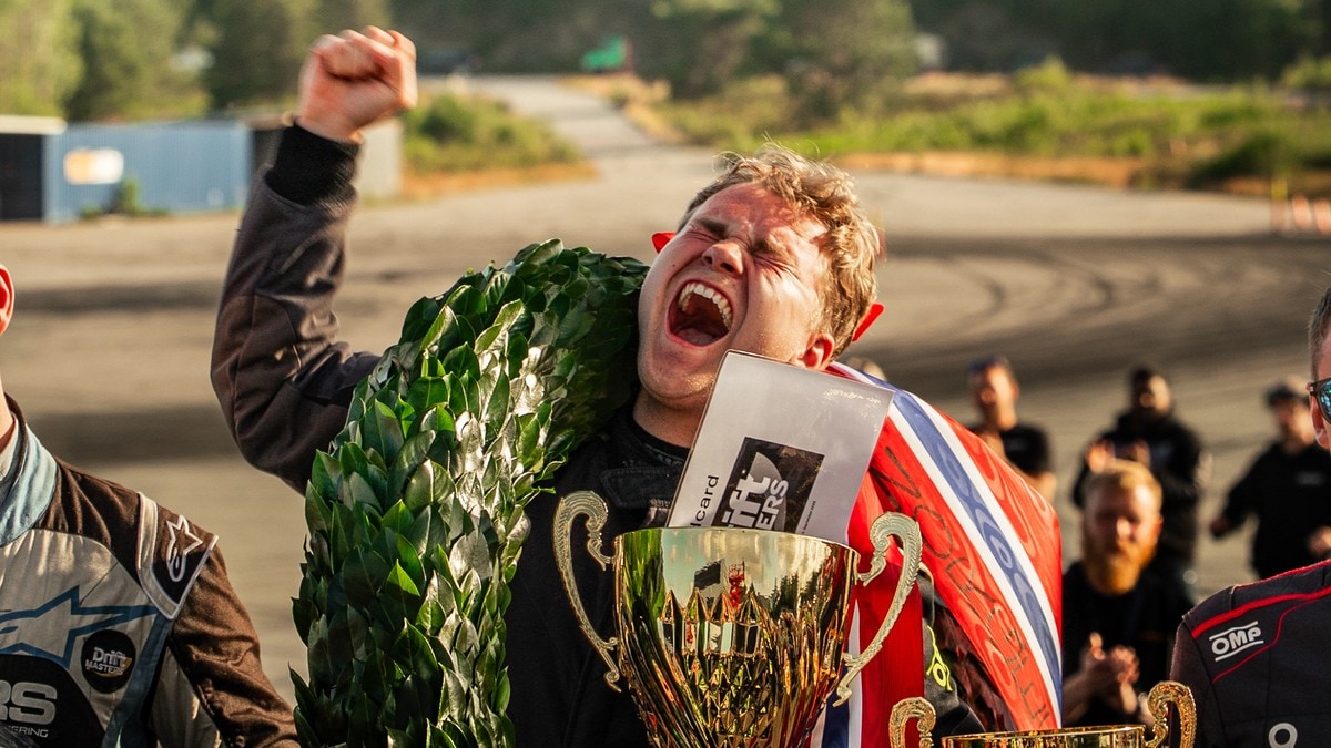 Edward Husa (18) ble historisk: Yngste Norgesmester i drifting