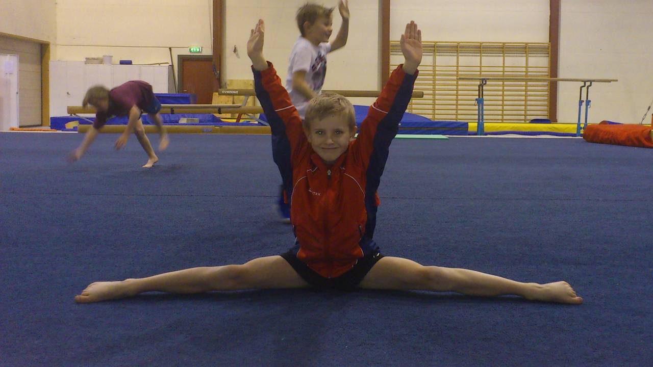 Joakim Visnes, turntrening, 8 år, vinteren 2013