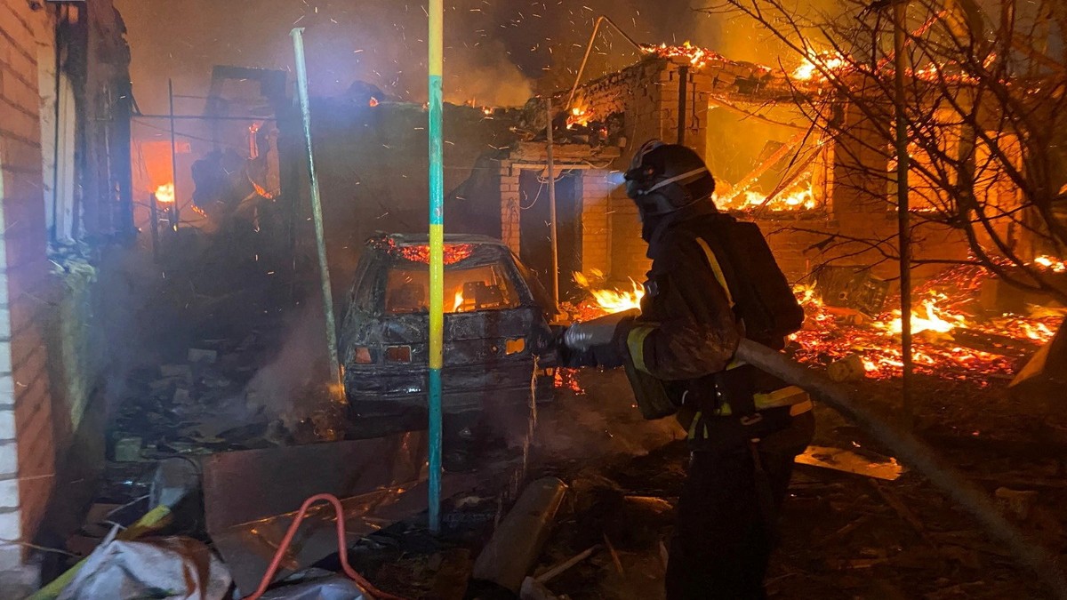 Kraftige angrep i Ukraina – minst én drept og flere skadet