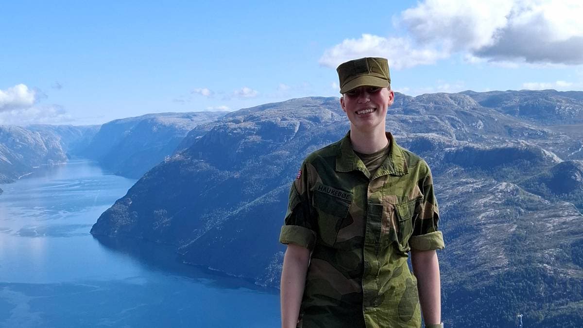 Silje (19) er 187 cm høy. Det gir henne en stor fordel
