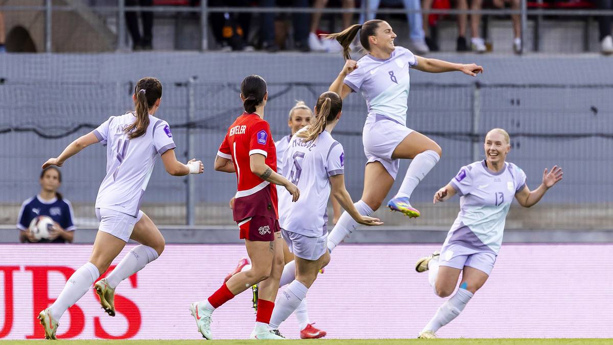 Norge vant skjebnekampen mot Sveits – unngår nedrykk i Nasjonsligaen