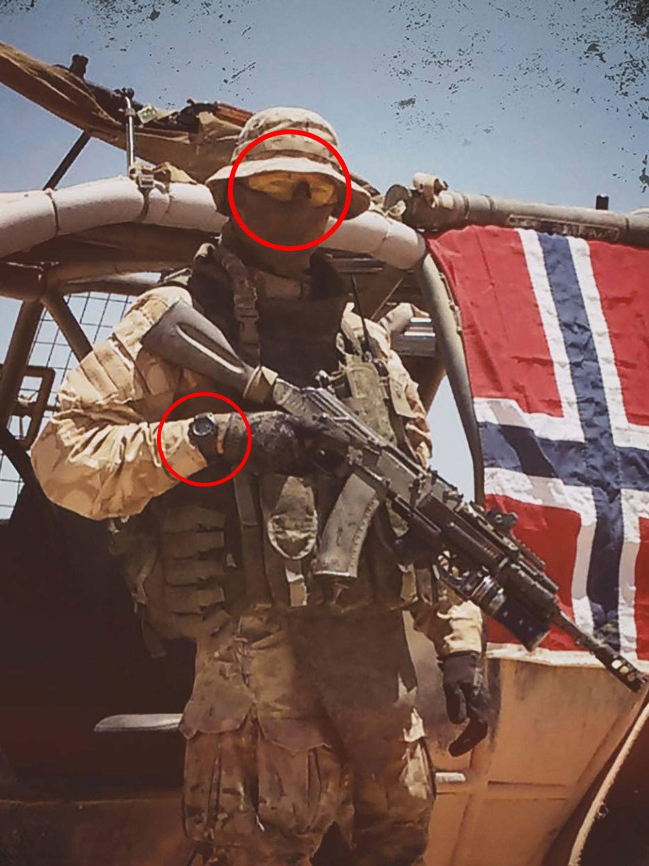Petrovsky med illustrerte klokker og briller.