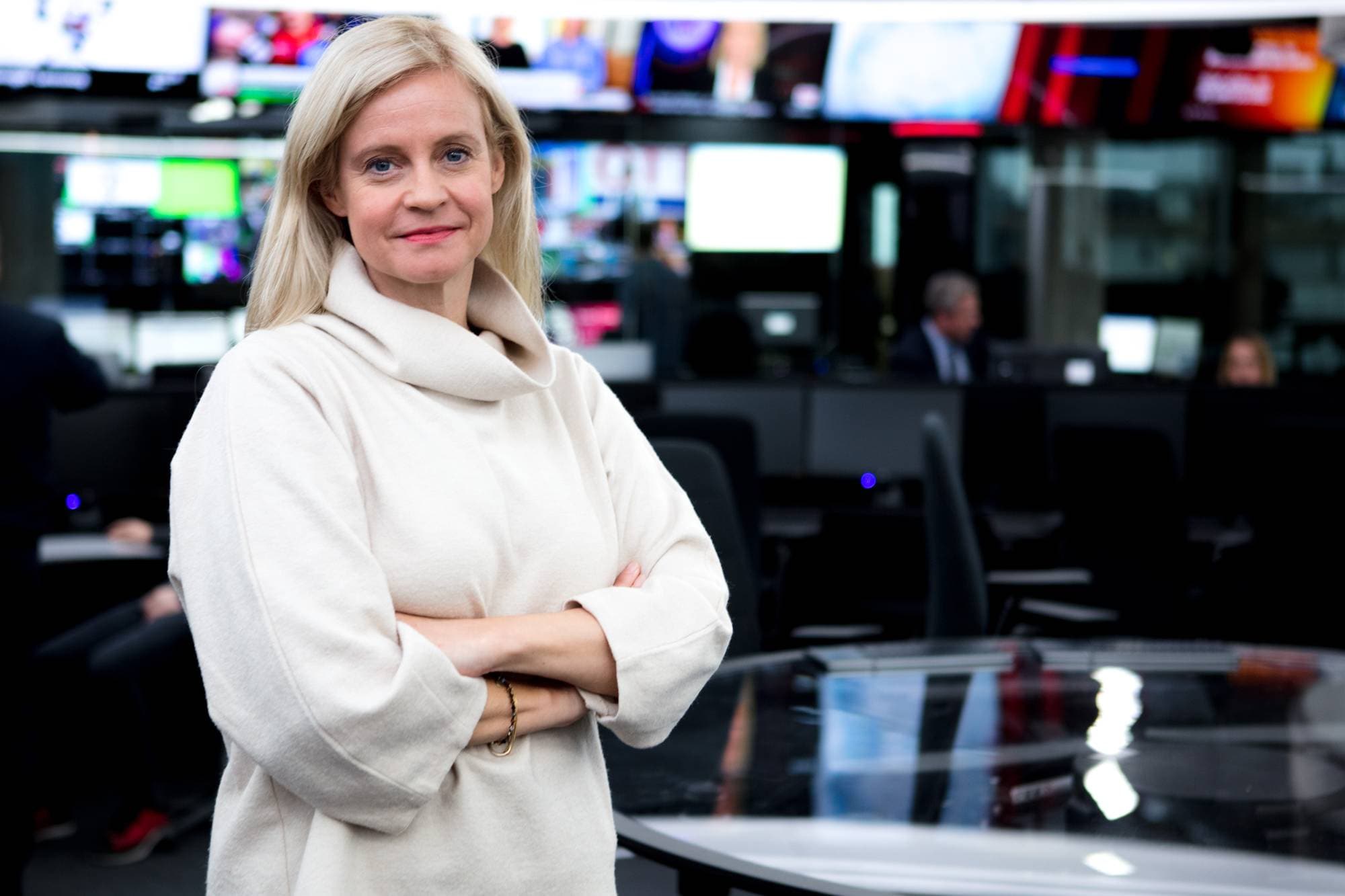 Nyhetsredaktør Karianne Solbrække i TV 2.