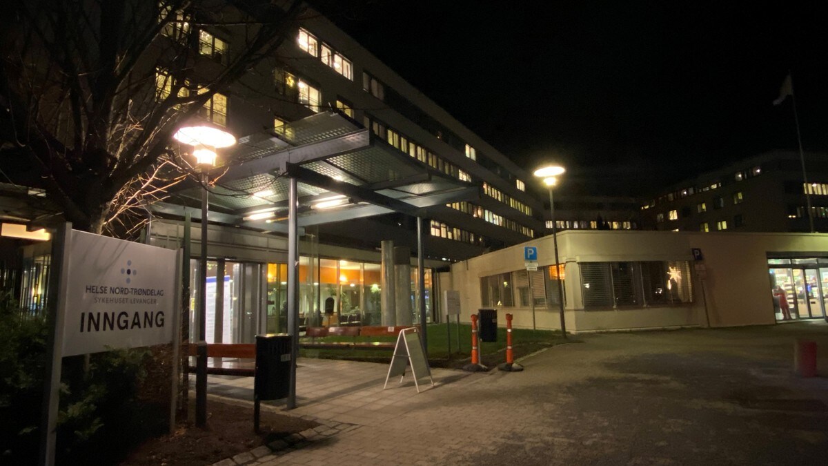 Uventet dødsfall ved sykehuset i Levanger