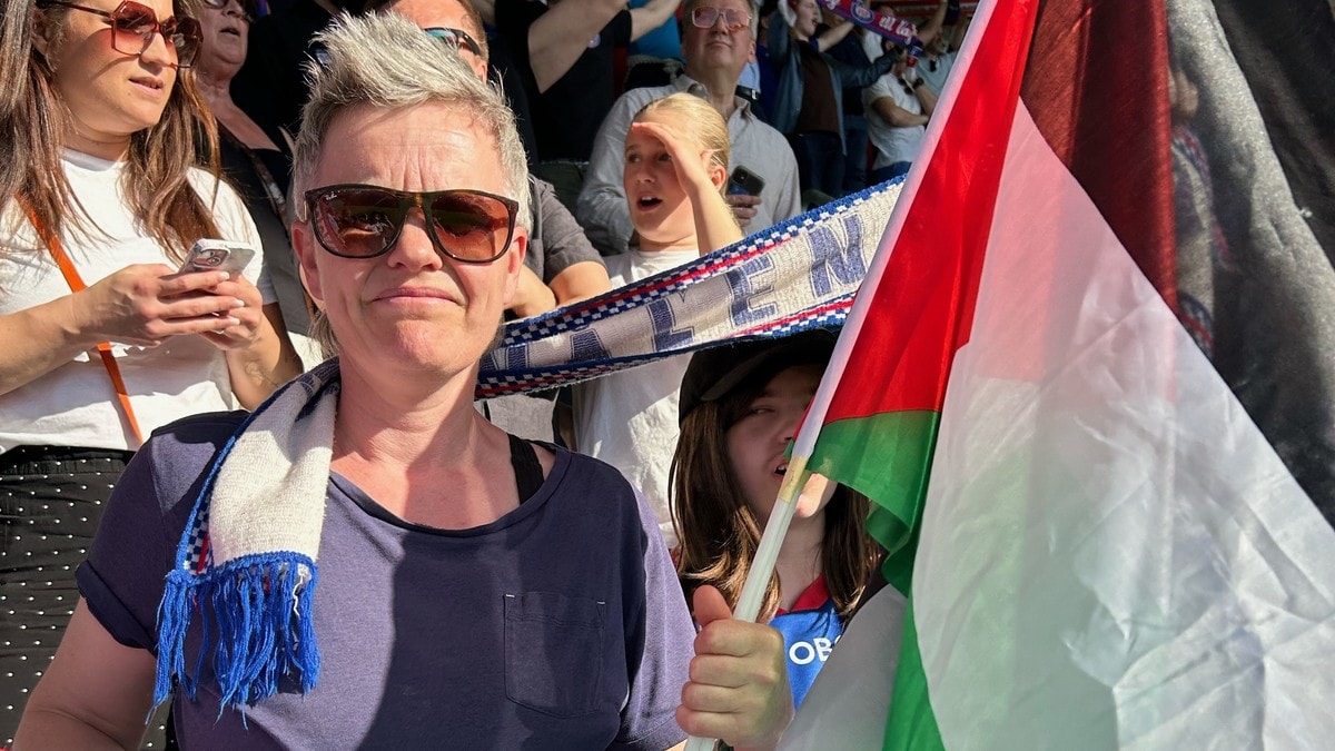 Tok med Palestina-flagg på Vålerenga-kamp – ble truet med utkastelse