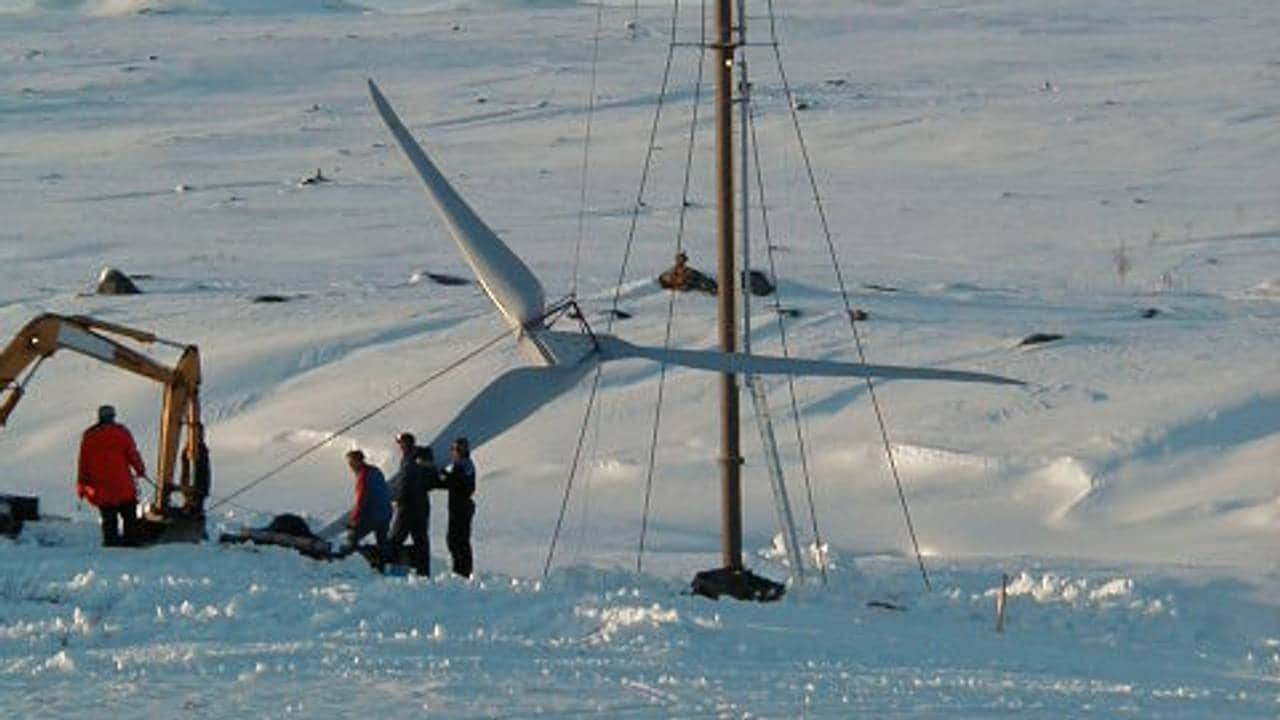 Vindmølle oppføres på Heinseter