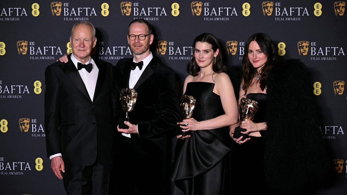 Vann historisk pris under Bafta