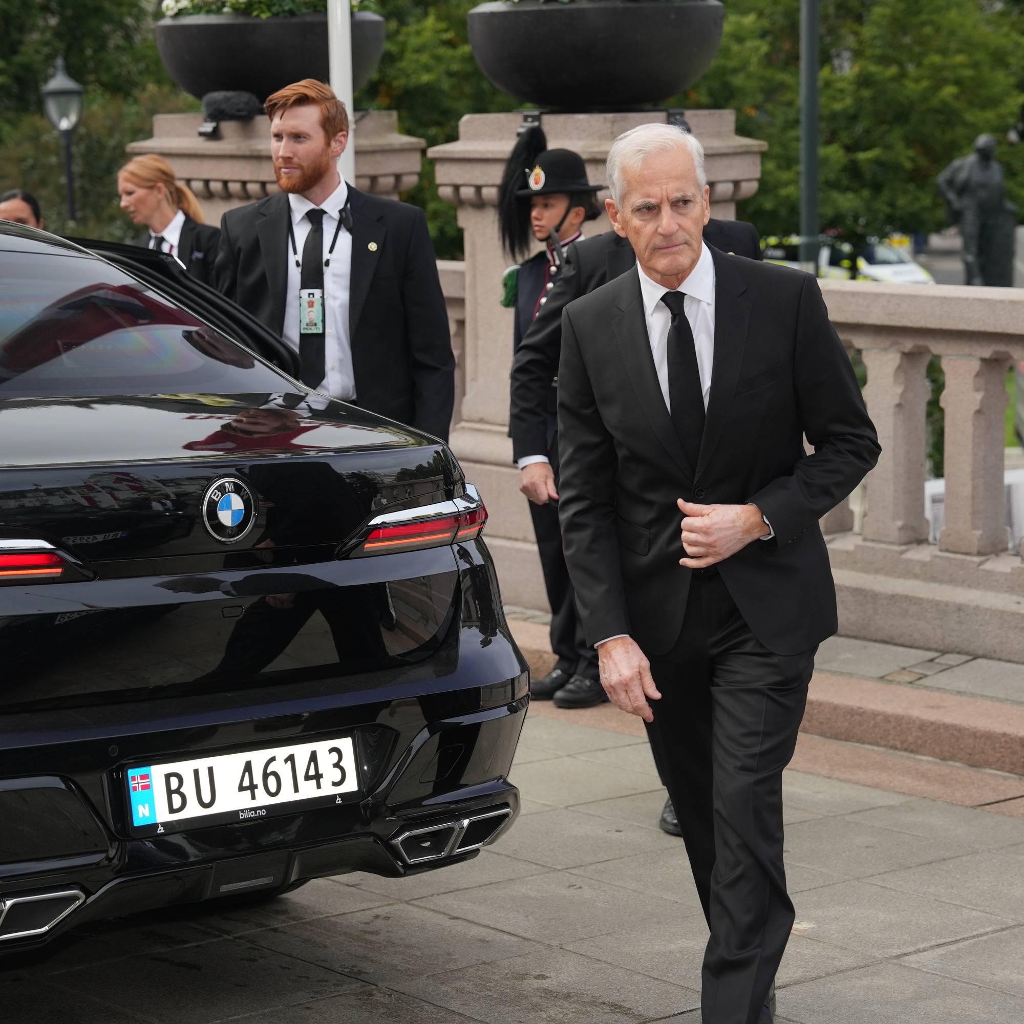 Ankomst statsminister Støre