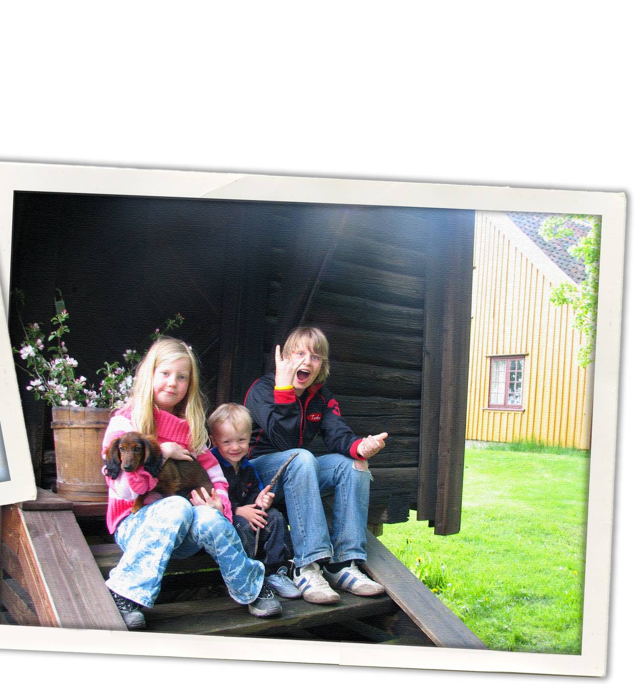 Anette, Knut Jørgen og Ole Andreas