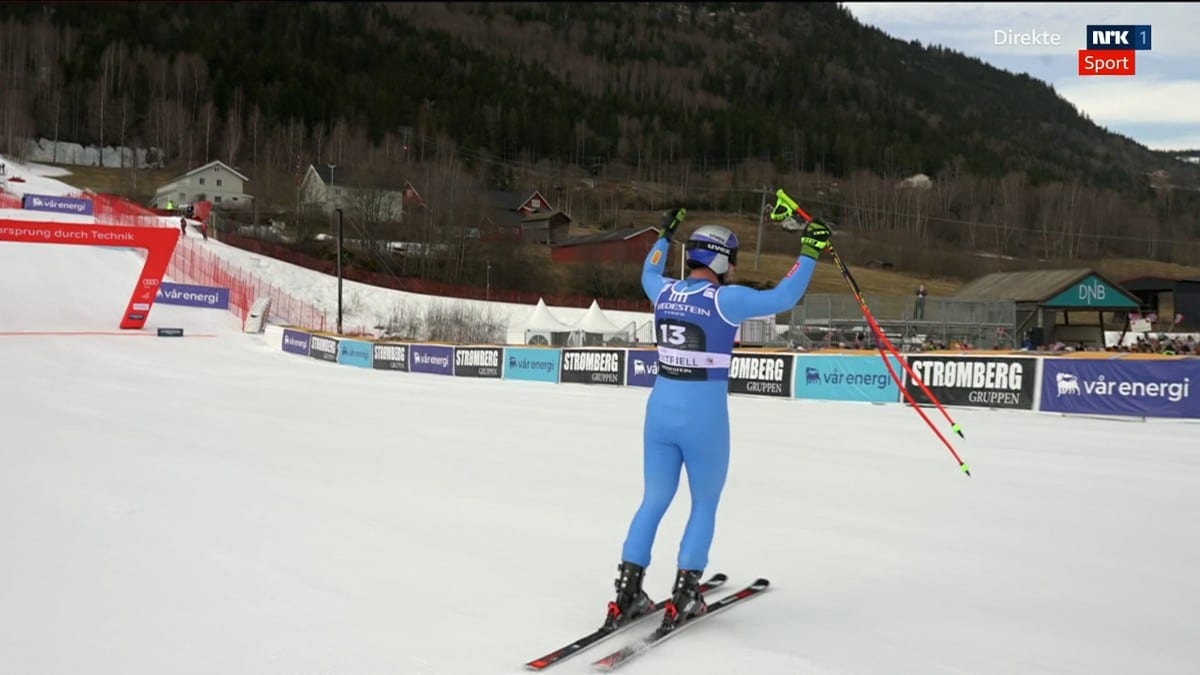 Italiensk veteran suste inn til Kvitfjell-seier