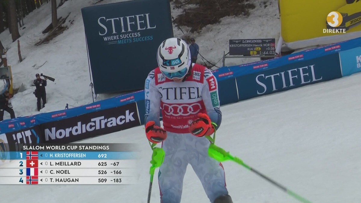 Kristoffersen vant slalåmcupen – Haugan-seier i verdenscupfinalen
