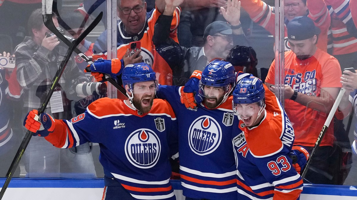 Edmonton Oilers tok første stikk i Stanley Cup-finalen