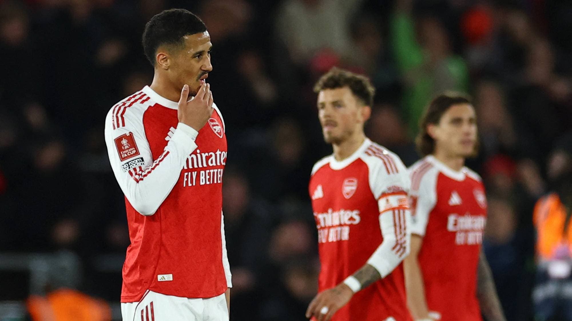 Saliba i Arsenal