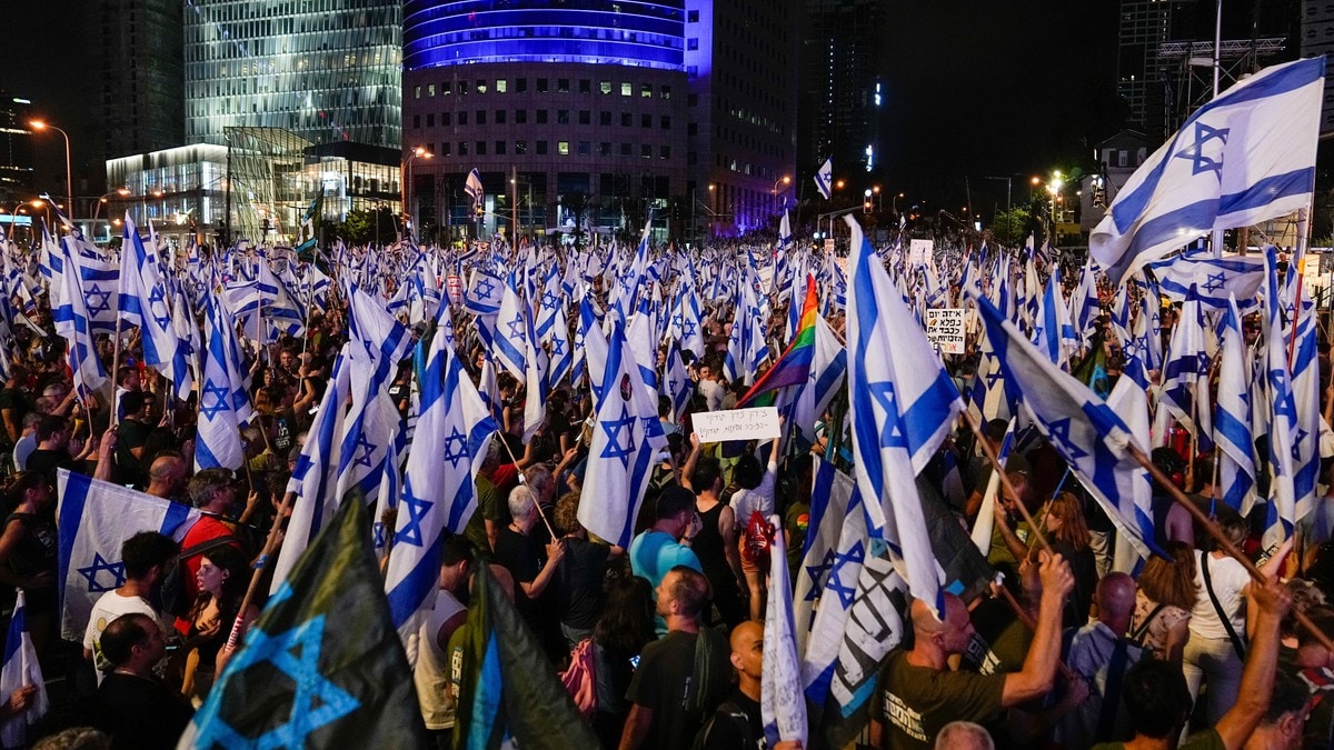 Ny masseprotest i Israel