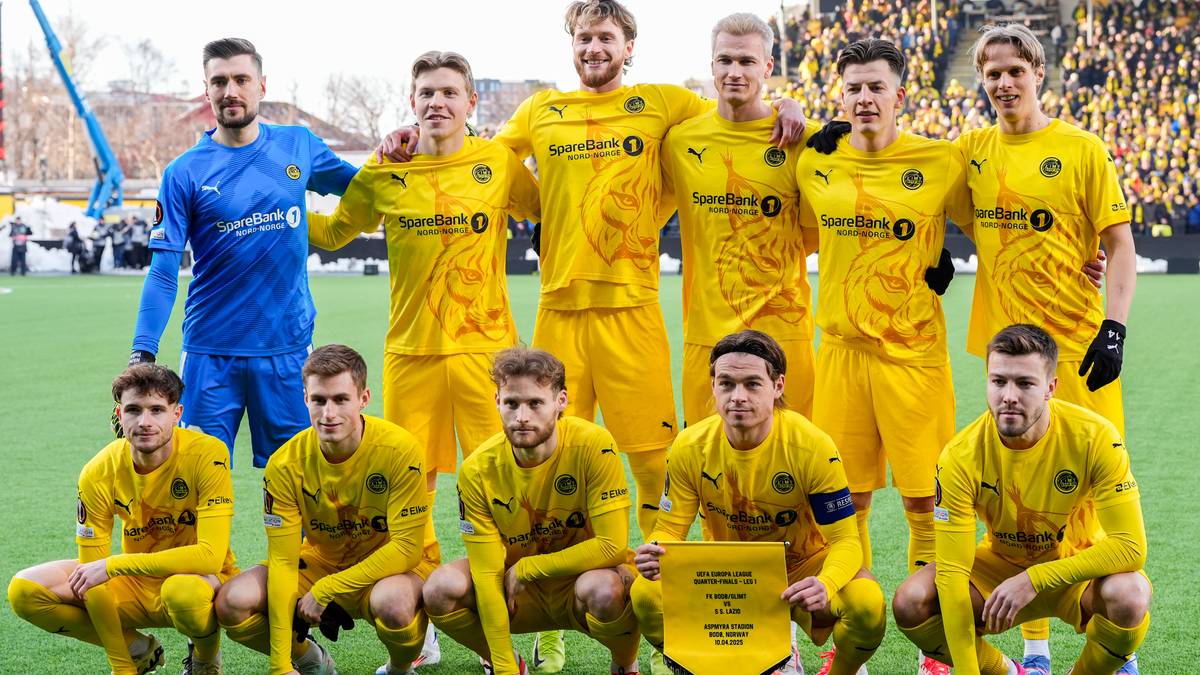 Slik stiller Glimt mot Tottenham