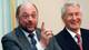 Foto: SUZANNE PLUNKETT / Reuters Martin Schulz og Thorbjørn Jagland