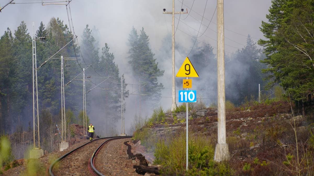 Sørlandsbanen åpner igjen med redusert trafikk fra klokken 19.30